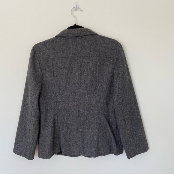 Club Monaco Wool Blazer in Charcoal Grey size 10 - Picture 3 of 11